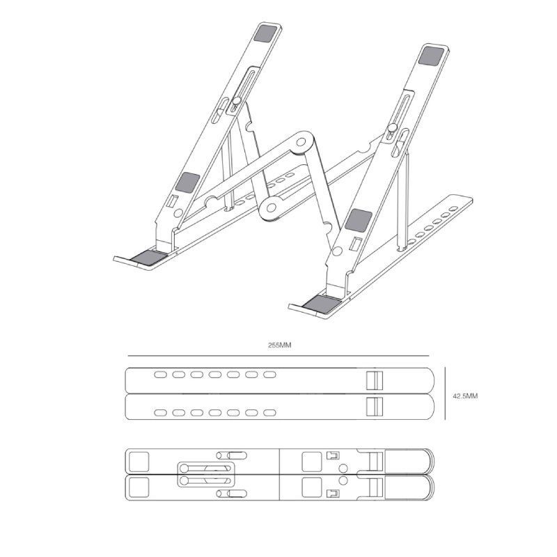Soporte Aisens LPS3M-177 para Portátil/Tablet hasta 15"