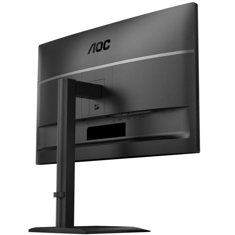 Monitor Profesional AOC 27E4U 27"/ Full HD/ Multimedia/ Regulable en altura/ Negro