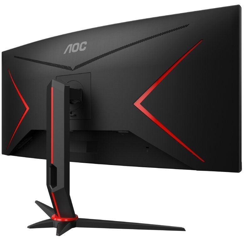 Monitor Gaming Ultrapanorámico Curvo AOC CU34G2XP/BK 34"/ WQHD/ 1ms/ 180Hz/ VA/ Negro