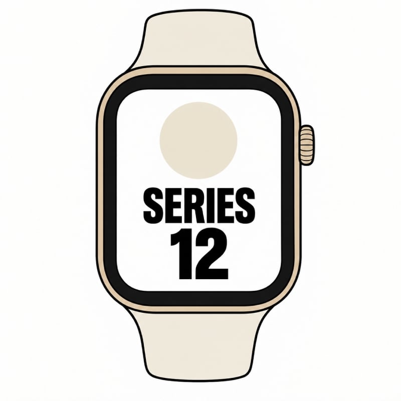 Apple Watch Series 12/ GPS/ 46mm/ Dorado Claro/ Correa Deportiva Arena (S/M) Apple Watch Series 12/ GPS/ 46mm/ Dorado Claro/ Correa Deportiva Arena (S/M)