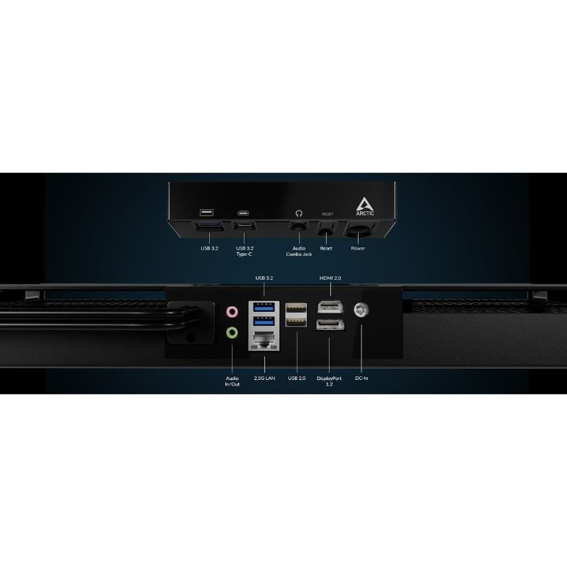 PC Arctic Senza Under Desk ACPCC00006A Ryzen 7 5700G/ 32GB/ 1TB SSD/ Win11 Pro