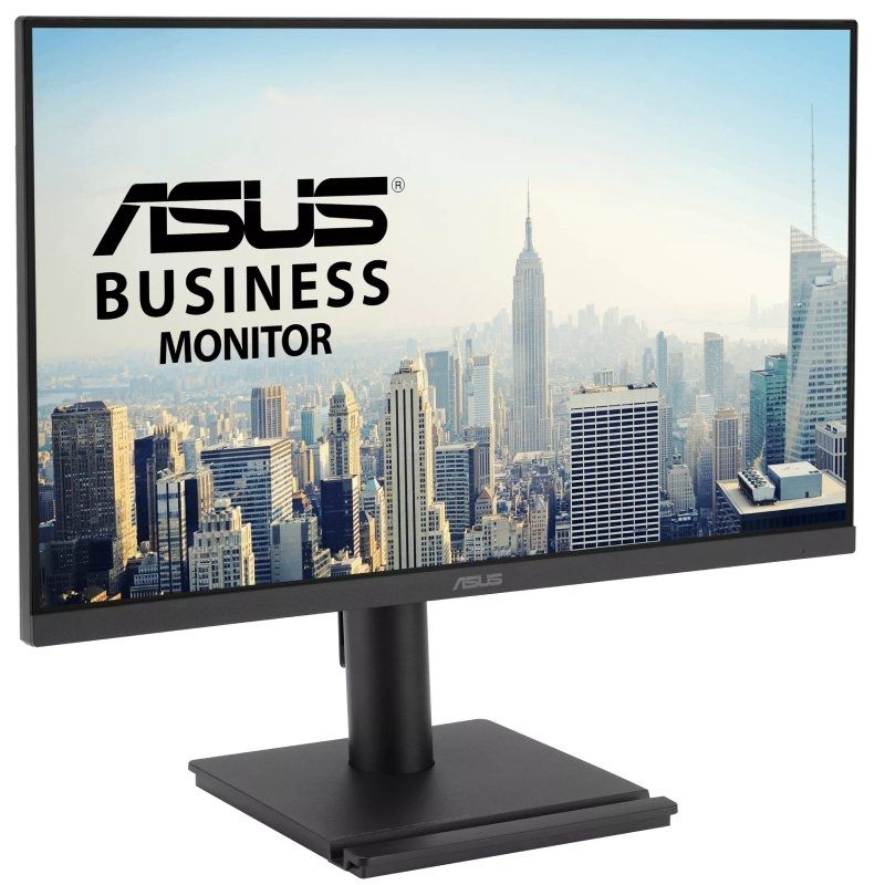 Monitor Profesional Asus VA249QGSE 24"/ Full HD/ Multimedia/ Regulable en altura/ Negro