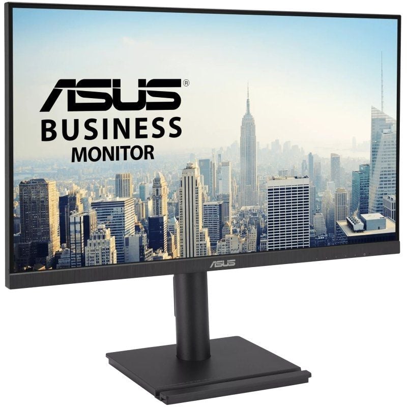 Monitor Profesional Asus VA27DQFS 27"/ Full HD/ Multimedia/ Regulable en altura/ Negro