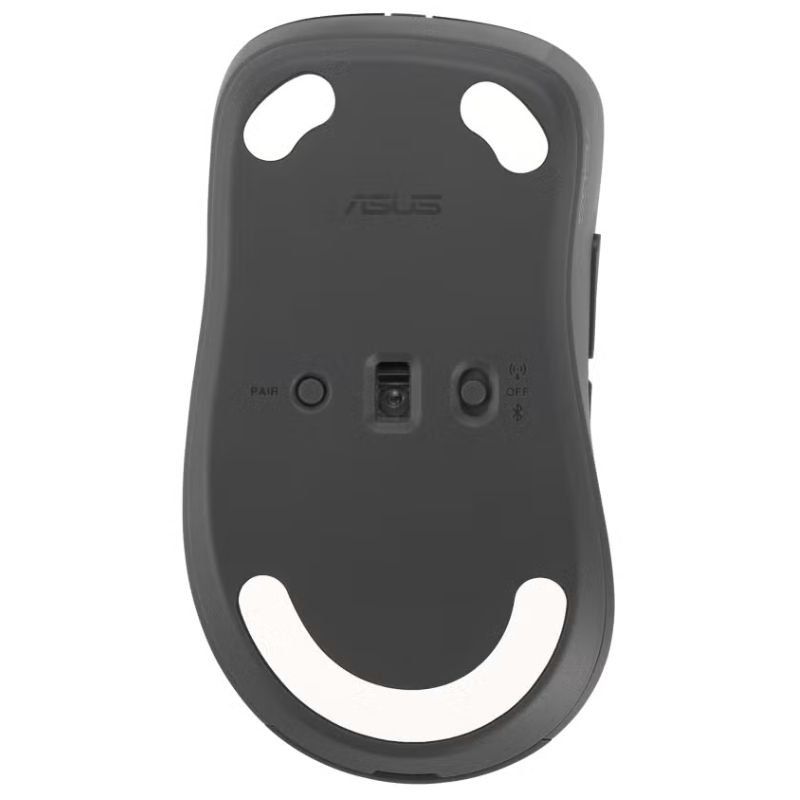 Ratón Inalámbrico Asus MD102/ Batería Recargable/ Hasta 1600 DPI/ Gris Oscuro