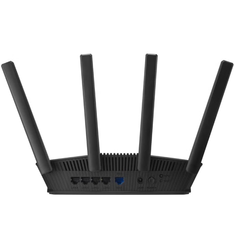 Router Inalámbrico Asus RT-BE55/ WiFi 7/ 3600Mbps/ 2.4GHz 5GHz/ 4 Antenas/ WiFi 802.11be/ax/ac/n/a/ - n/b/g