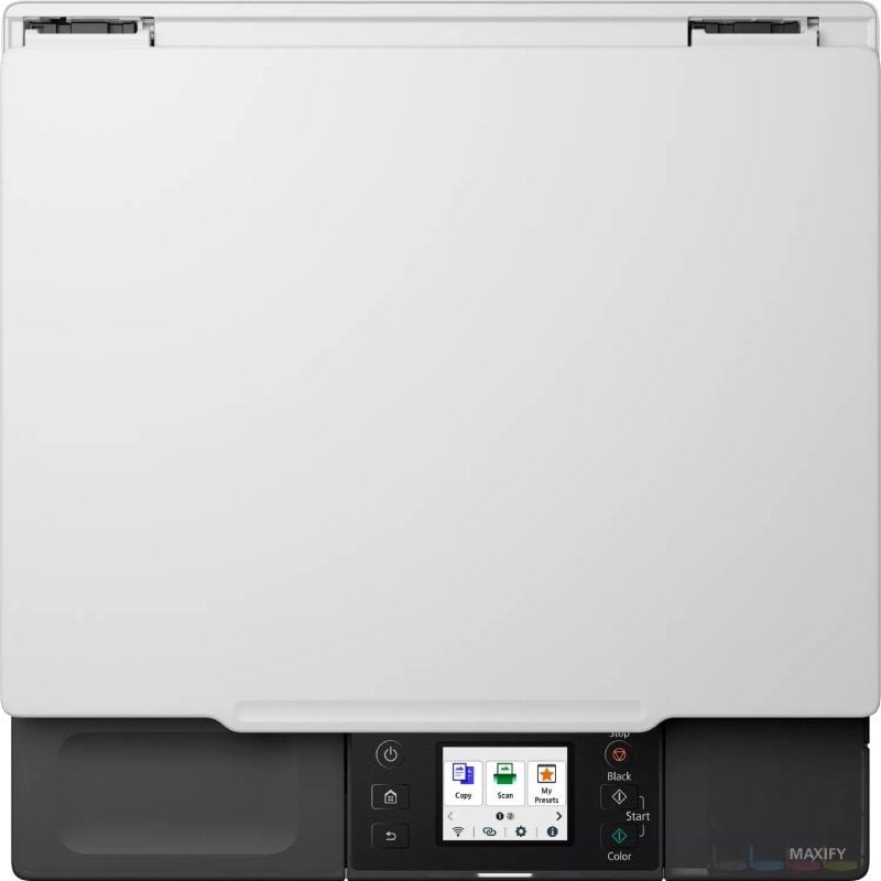 Multifunción Recargable Canon MAXIFY GX1050 MegaTank 3 en 1 WiFi/ Dúplex/ Pack impresora + consumibles XL/ Blanca