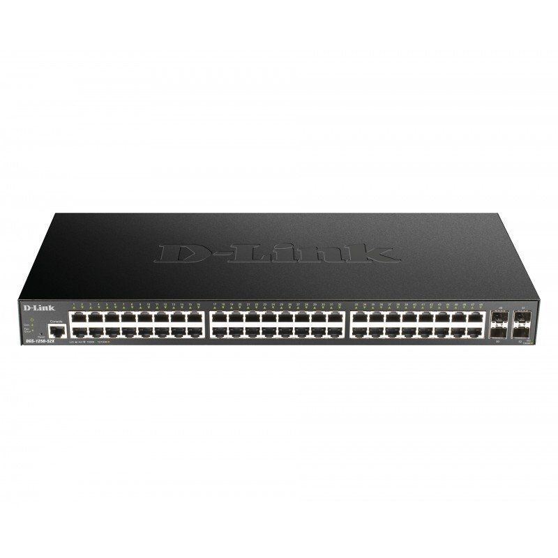 Switch Gestionable D-Link DGS-1250-52X 52 Puertos/ RJ-45 10/100/1000/ SFP