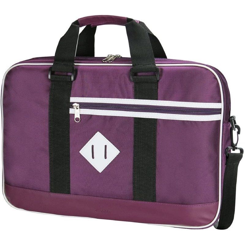 Maletín e-vitta looker bag para portátiles hasta 13.3'/ púrpura