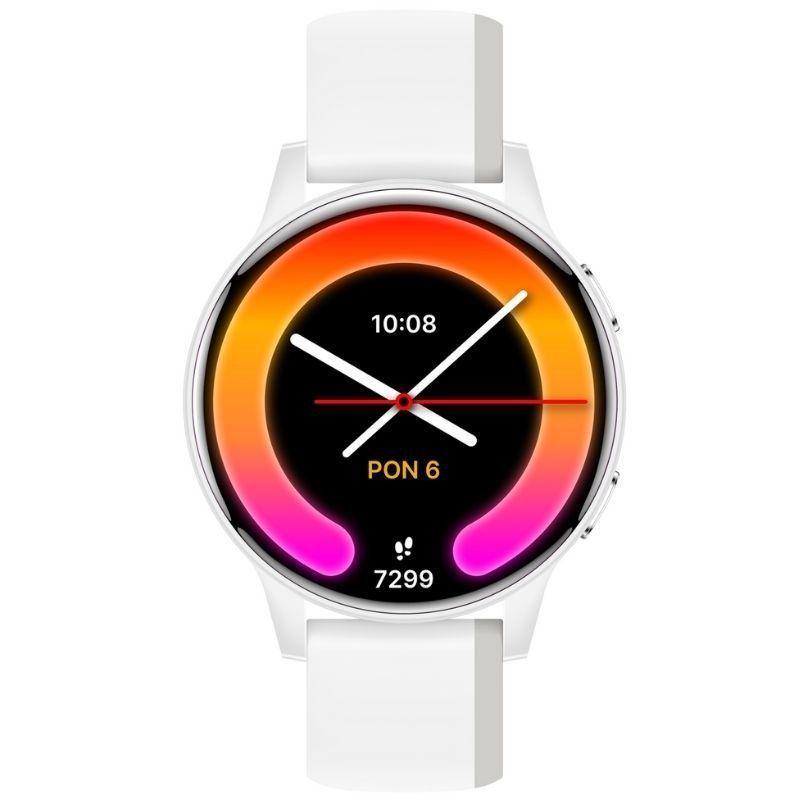 Forever Smartwatch IGo Watch 4 JW-600 Notificaciones/ Frecuencia Cardiaca/ Blanco