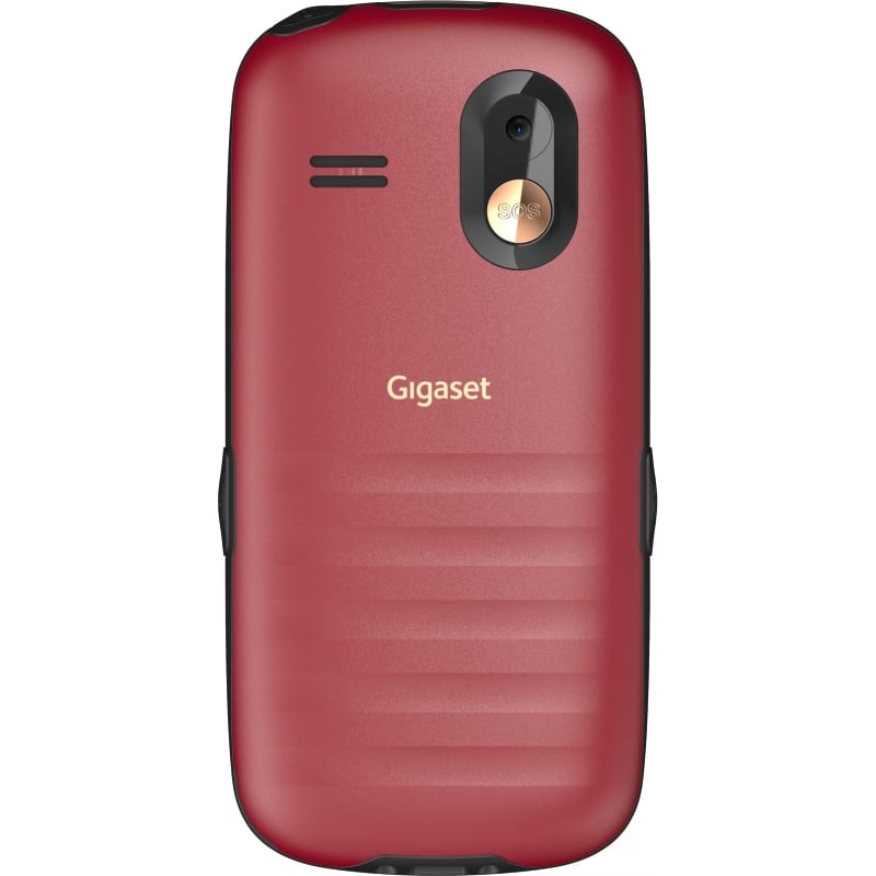 Teléfono Móvil Gigaset GL30 para Personas Mayores/ 4G/ Rojo