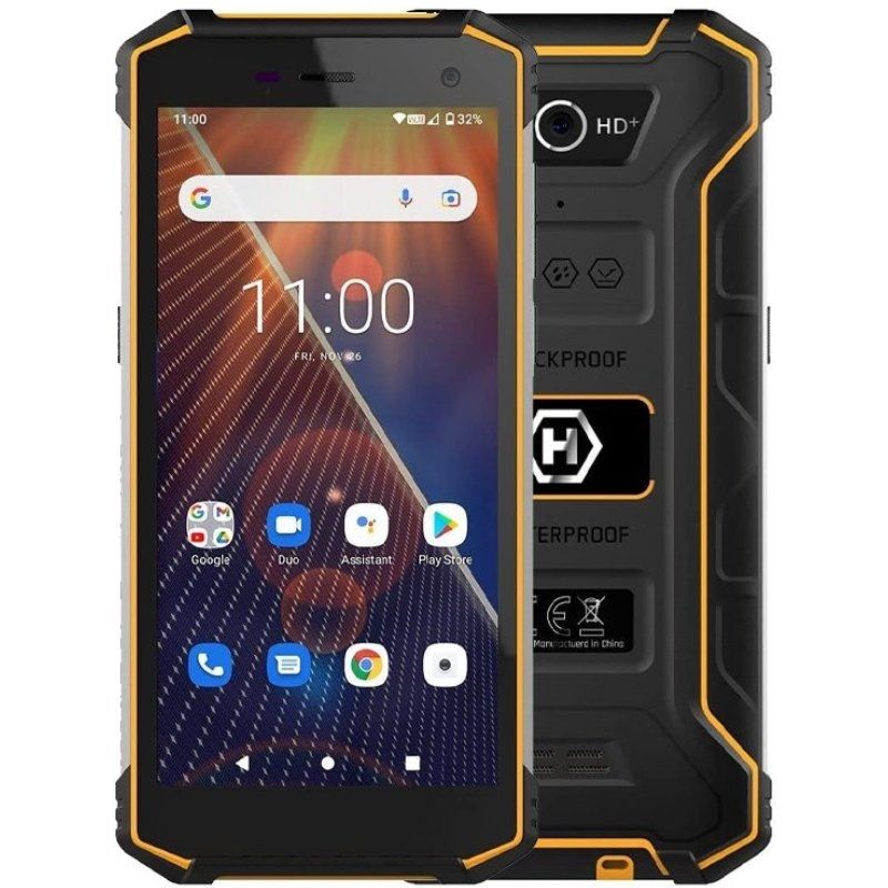 Smartphone ruggerizado hammer energy 2 3gb/ 32gb/ 5.5'/ negro naranja