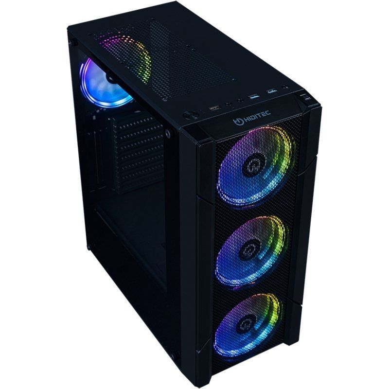 Hiditec caja atx gaming h1 air argb usb-c - PC Montajes
