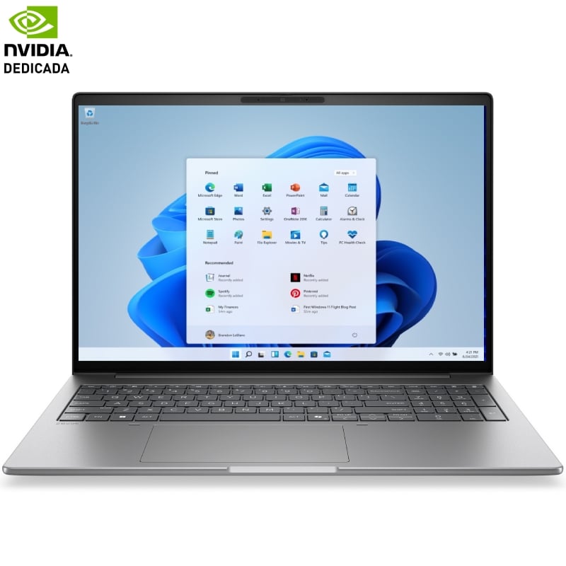 Portátil Workstation HP ZBook 8 G2i Intel Core Ultra 7-356H/ 32GB/ 1TB SSD/ RTX PRO 500 Blackwell/ 16' Táctil/ Win11 Pro