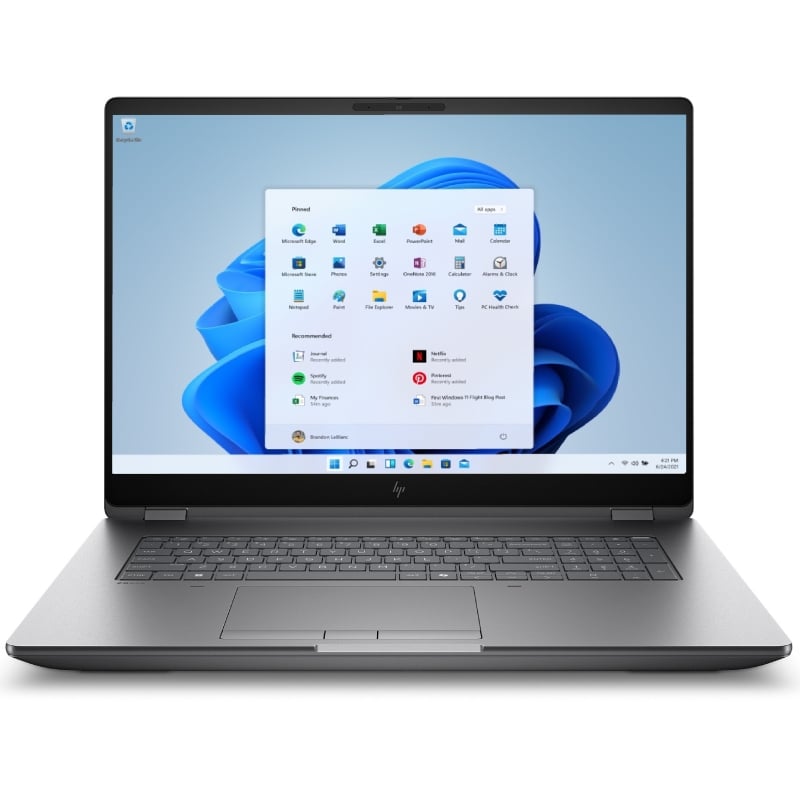 Portátil Workstation HP ZBook Fury G1i Intel Core Ultra 9-285HX/ 64GB/ 2TB SSD/ 18'/ Win11 Pro