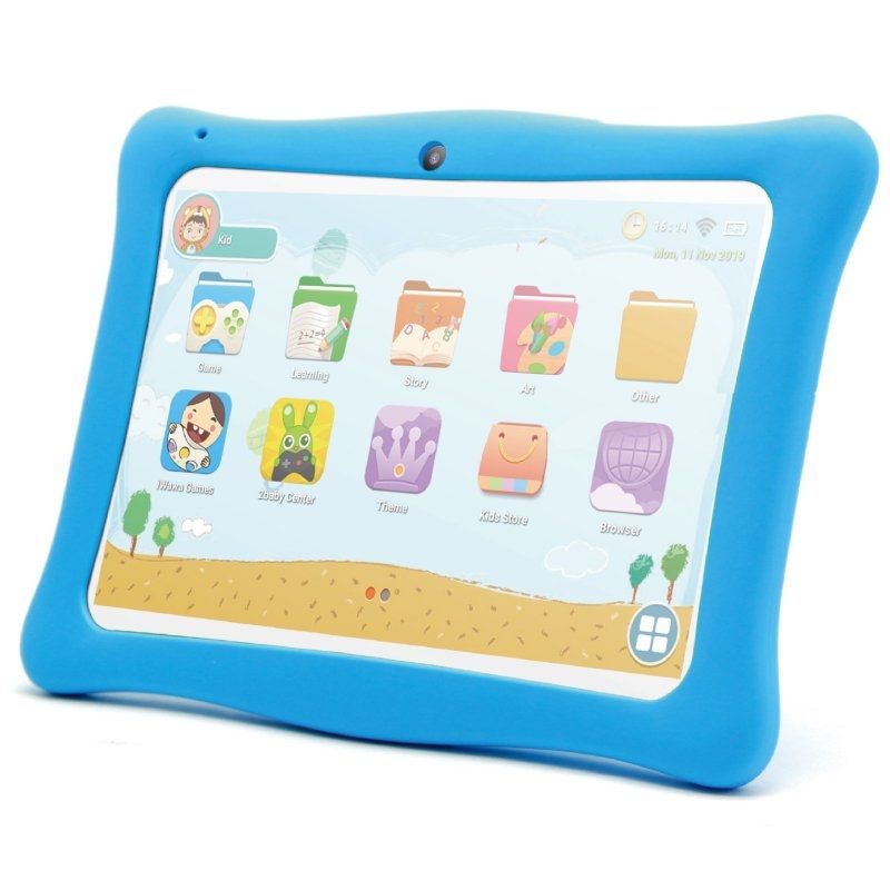 Tablet para niños innjoo k102 10'/ 1gb/ 16gb/ blanca y azul