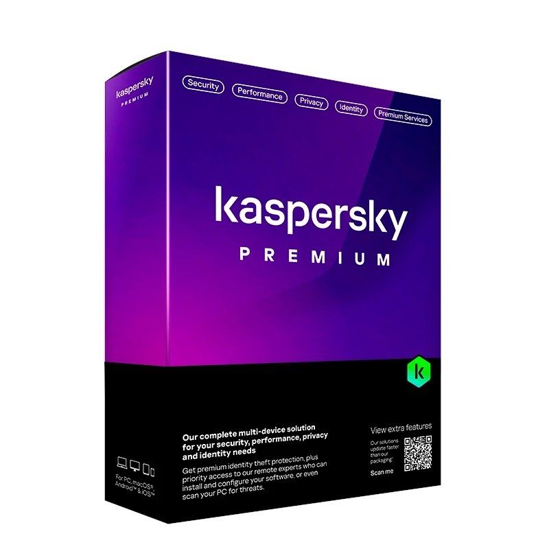 Recuerdo Pacer hecho Antivirus kaspersky premium/ 10 dispositivos/ 1 año - Depau
