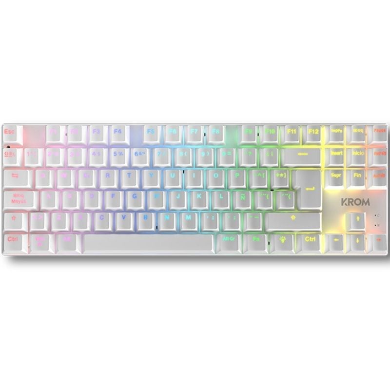 Pack Gaming Krom Klass/ Teclado RGB + Ratón Óptico RGB + Alfombrilla + Auriculares RGB