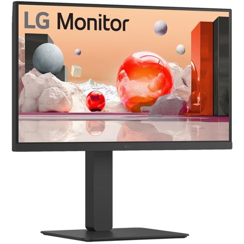 Monitor Profesional LG 24BA650-B 23.8"/ Full HD/ Multimedia/ Negro