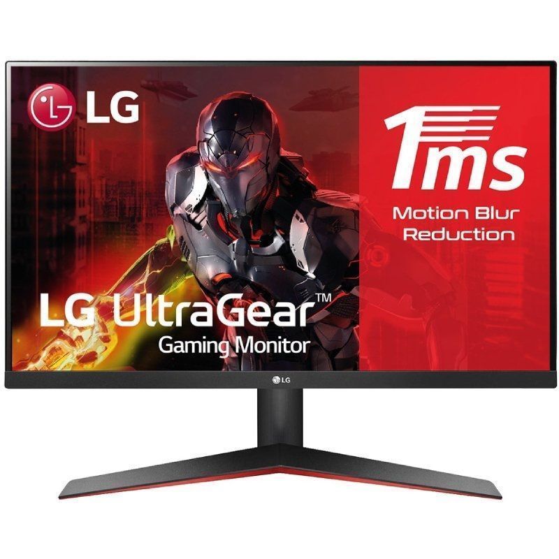 LG Monitor IPS Full HD de 24 pulgadas (1920 x 1080) de 24 pulgadas con AMD  FreeSync y tiempo de respuesta MBR de 1 ms, y diseño prácticamente sin