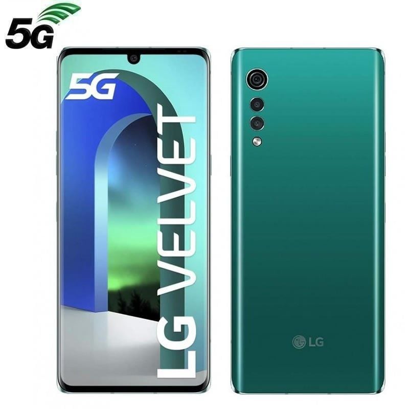 Smartphone lg velvet 6gb/ 128gb/ 6.8'/ 5g/ verde