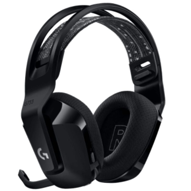 Auriculares Gaming Inalámbricos con Micrófono Logitech G733/ Negros