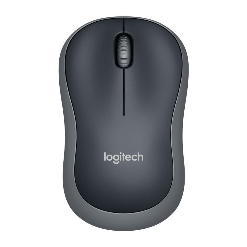 Ratón Inalámbrico Logitech M185/ Hasta 1000 DPI/ Gris (ref. 910-002235)