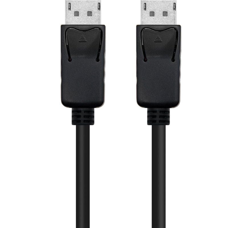Cable DisplayPort 1.4 8K Nanocable 10.15.2803/ DisplayPort Macho - DisplayPort Macho/ 3m/ Certificado/ Negro