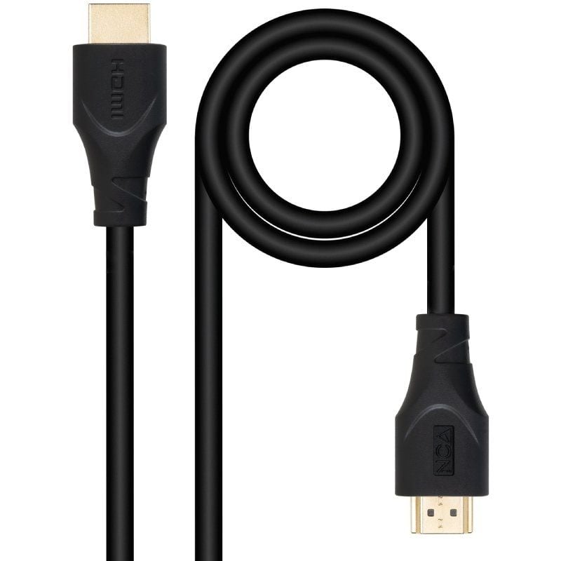 Cable HDMI 1.4 Nanocable 10.15.4703/ HDMI Macho – HDMI Macho/ 3m/ Negro