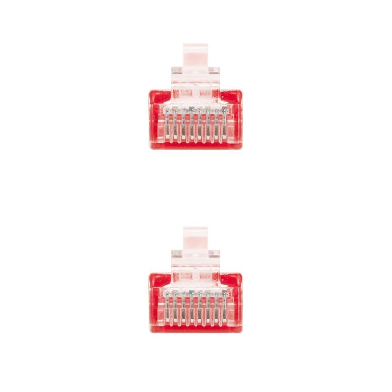 Cable de Red RJ45 UTP Nanocable 10.20.0403-R Cat.6/ 3m/ Rojo