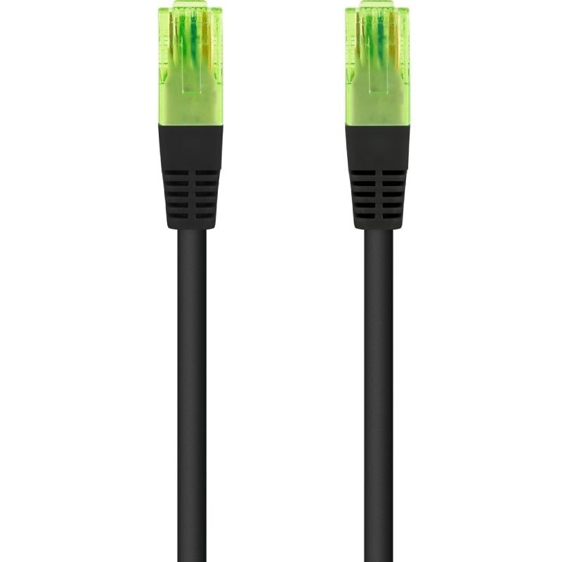 Cable de Red RJ45 UTP Nanocable 10.20.1400-BK Cat.6/ 50cm/ Negro