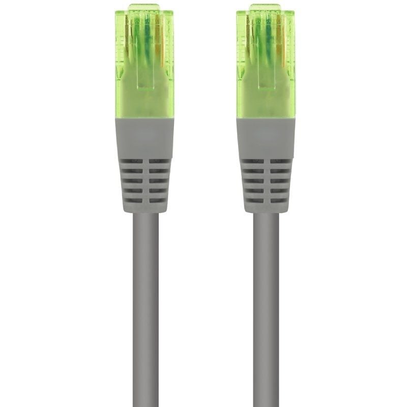 Cable de Red RJ45 UTP Nanocable 10.20.1415 Cat.6/ 15m/ Gris