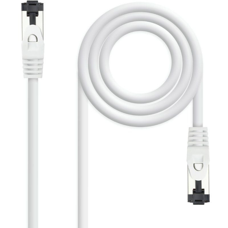 Cable de Red RJ45 SSTP Nanocable 10.20.2001-W Cat.8.1/ 1m/ Blanco Cable de Red RJ45 SSTP Nanocable 10.20.2001-W Cat.8.1/ 1m/ Blanco