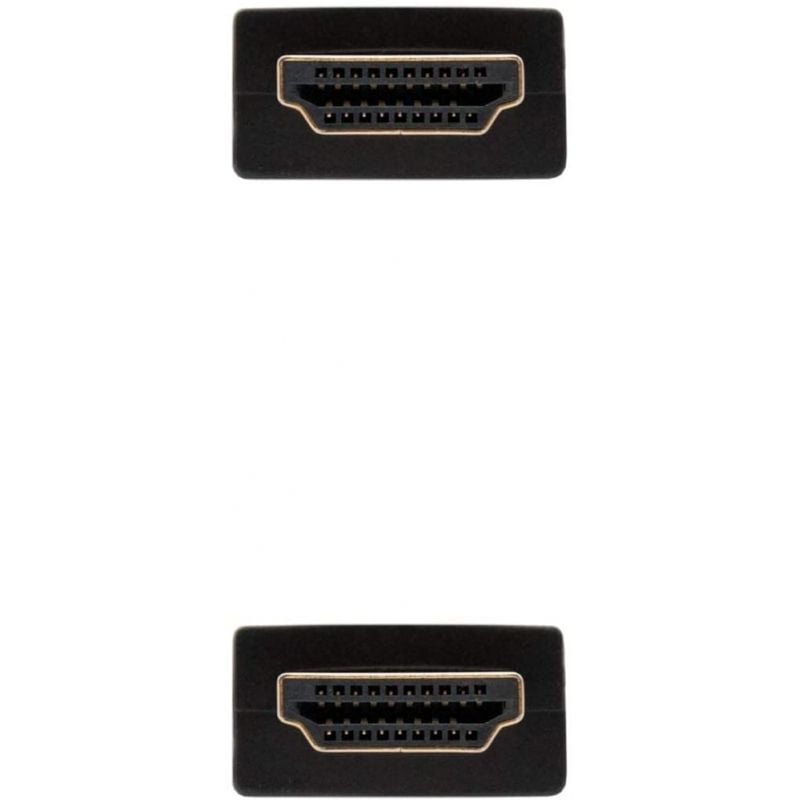 Cable HDMI 1.4 Nanocable 10.15.1810/ HDMI Macho - HDMI Macho/ 10m/ Negro