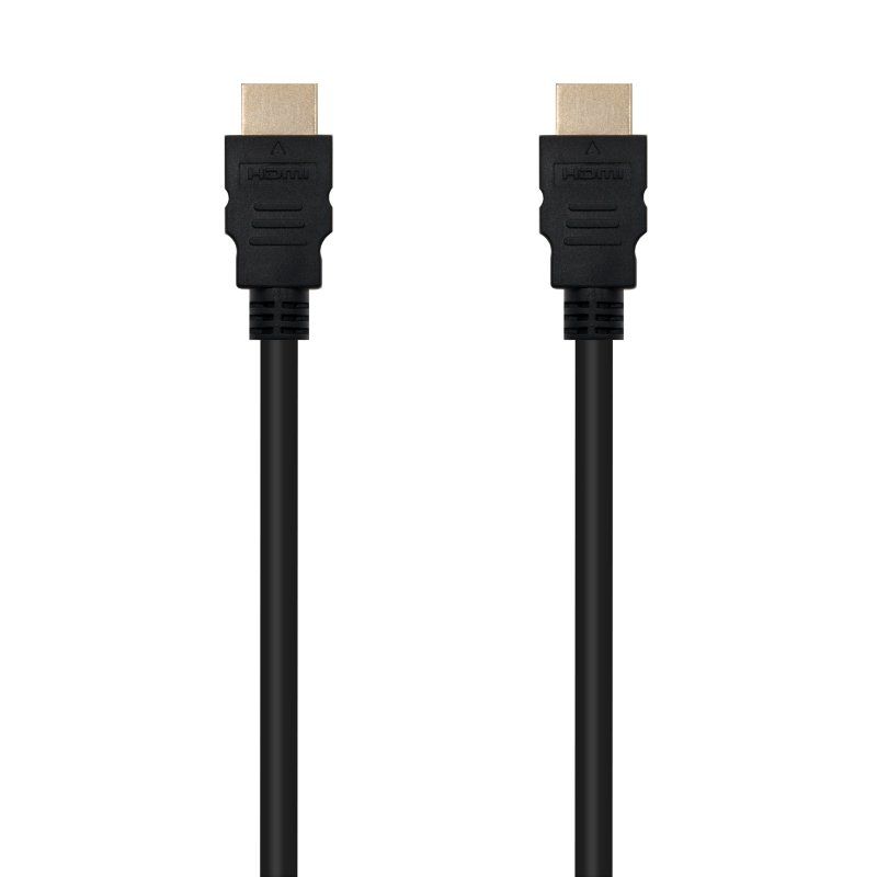 Cable HDMI 1.4 Nanocable 10.15.1700/ HDMI Macho - HDMI Macho/ 1m/ Negro