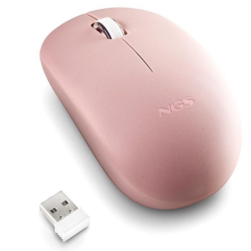 Ratón Inalámbrico NGS Fog Pro/ Hasta 1000 DPI (ref. FOGPROPINK)