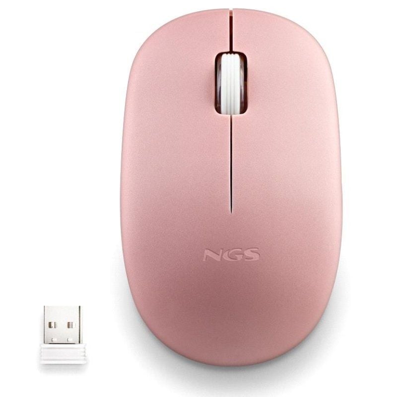 Ratón Inalámbrico NGS Fog Pro/ Hasta 1000 DPI (ref. FOGPROPINK)