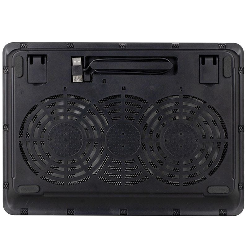 Soporte Refrigerante NGS Cooler Jetstand para Portátiles hasta 15.6"/ Iluminación LED