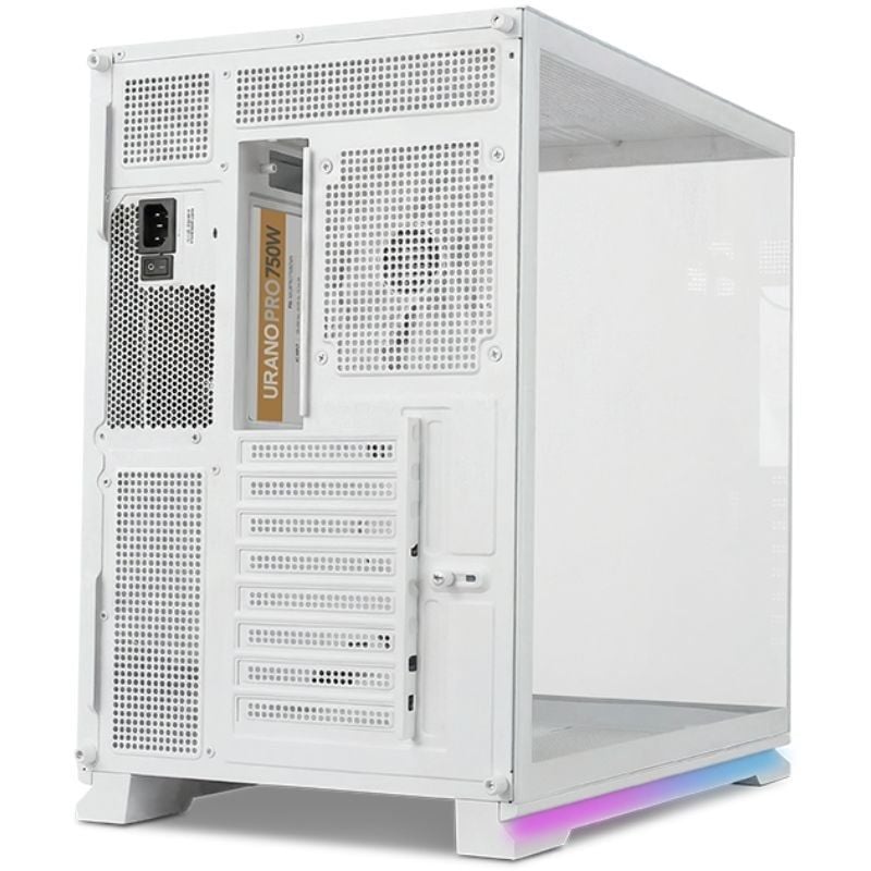 Caja Gaming Semitorre Nox Hummer Galaxy/ Blanca