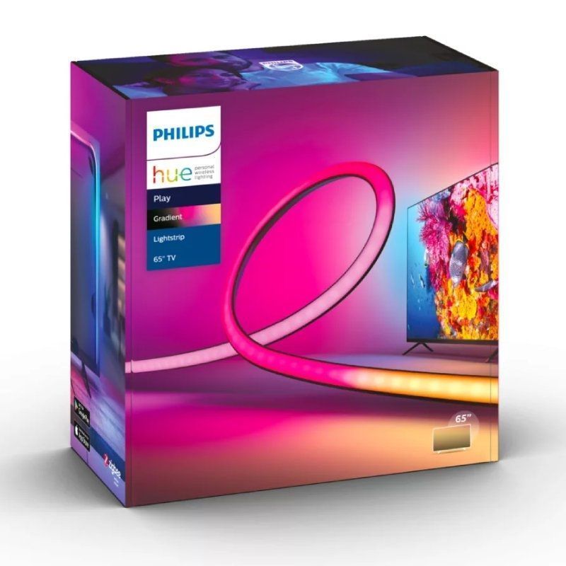 Tira led inteligente para tv philips hue play gradient - Depau