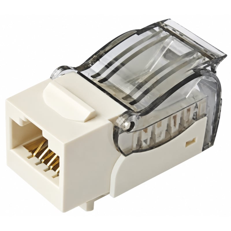Conector RJ45 Phasak PHK 2222 Cat.6a FTP/ Blanco