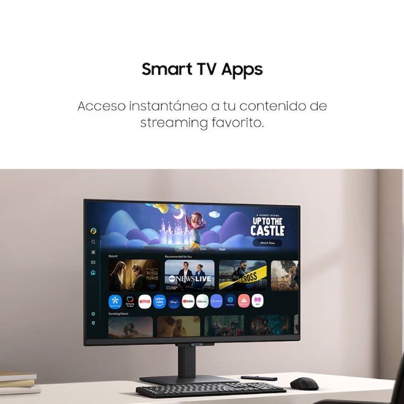 Smart Monitor Samsung M5 S32FM500EU 32"/ Full HD/ Smart TV/ Multimedia/ Negro