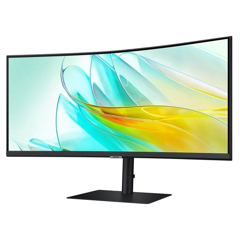 Monitor Profesional Ultrapanorámico Curvo Samsung ViewFinity S6 S34C652UAU 34"/ UWQHD/ Multimedia/ Regulable en Altura/ Negro