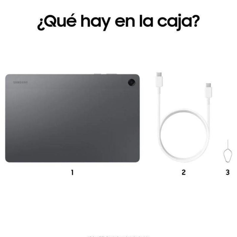 Tablet Samsung Galaxy Tab A11+ 11"/ 6GB/ 128GB/ Octacore/ Gris (ref. SM-X230NZAREUB)