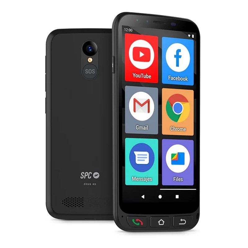  Funda para SPC Zeus 4G Pro compatible con SPC Zeus 4G Pro Phone  Case PC Backplane + cubierta de silicona suave marco KB-LAN1 : Electrónica