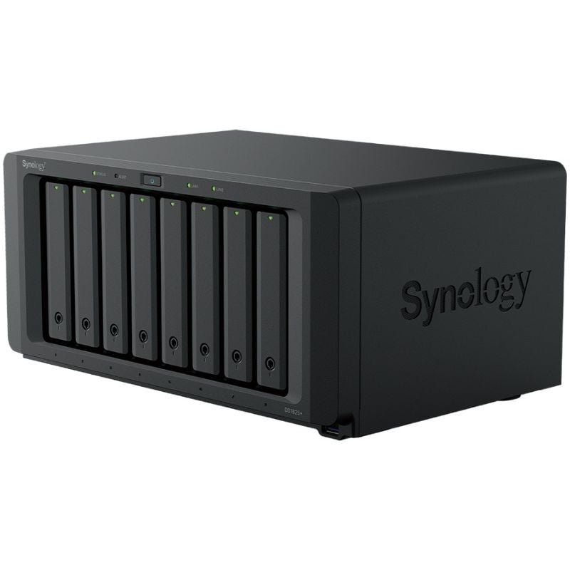NAS Synology Diskstation DS1825+/ 8 Bahías 3.5"- 2.5"/ 8GB DDR4/ Formato Torre