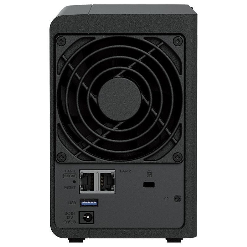 NAS Synology Diskstation DS225+/ 2 Bahías 3.5"- 2.5"/ 6GB DDR4/ 8TB/ Formato Torre