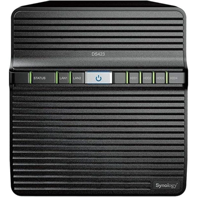 NAS Synology Diskstation DS423/ 4 Bahías 3.5″- 2.5″/ 2GB DDR4/ Formato Torre