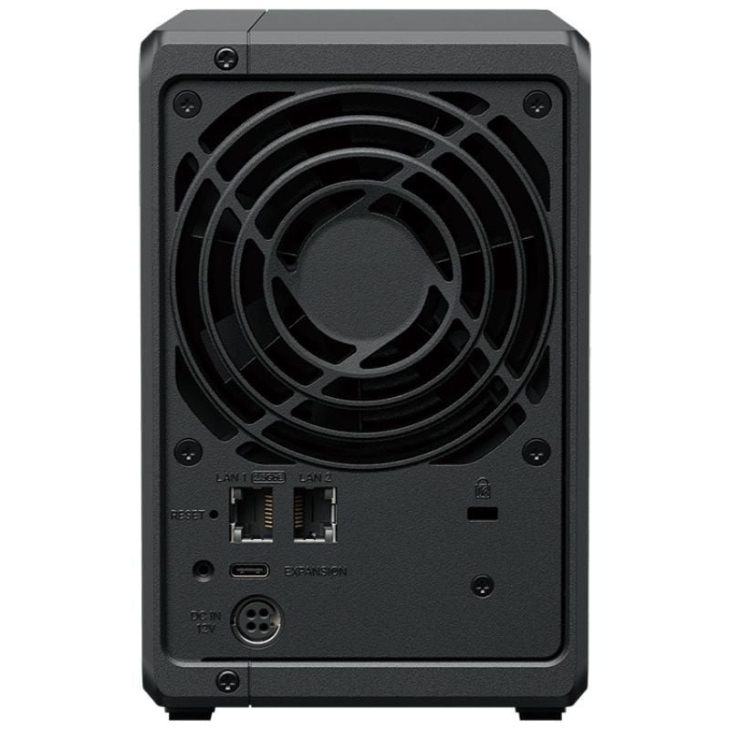 NAS Synology Diskstation DS725+/ 2 Bahías 3.5"- 2.5"/ 4GB DDR4/ Formato Torre
