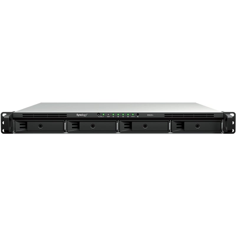 NAS Synology RackStation RS826+/ 4 Bahía 3.5″- 2.5″/ 4GB DDR4/ Formato Rack