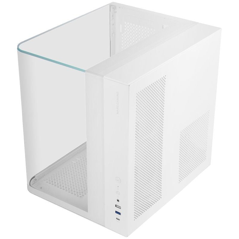 Caja Gaming Semitorre Mars Gaming MC-INFINIOLITE/ Blanca
